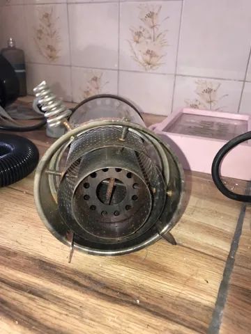 Aquecedor antigo coleção  vidro quebrado - Foto 5