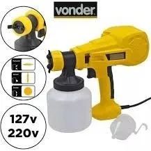 PISTOLA DE PINTURA VONDER ELÉTRICA PEV 400 220V - Foto 3