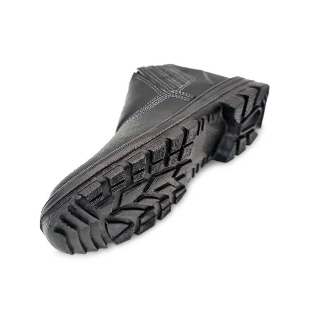 BOTA COURO 40 A 44 ELAST BICO PVC PRETA - Foto 2