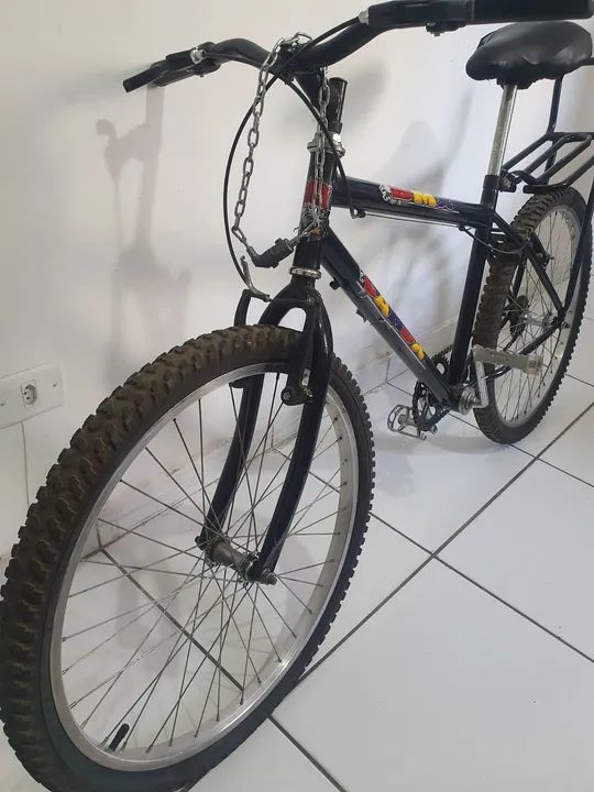 Bike bicicleta aro 24 muito nova - Foto 4