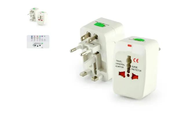 Adaptador Tomada Universal Padrão 150 Países Viagem Bivolt