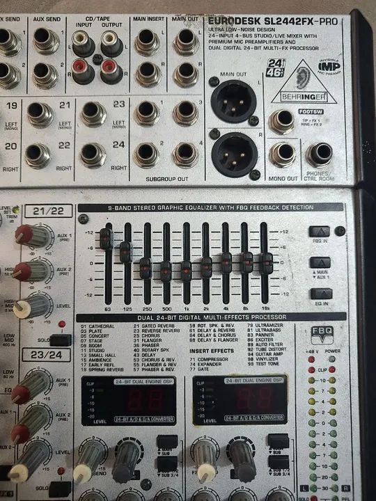 Mesa Behringer 24 canais - Foto 3