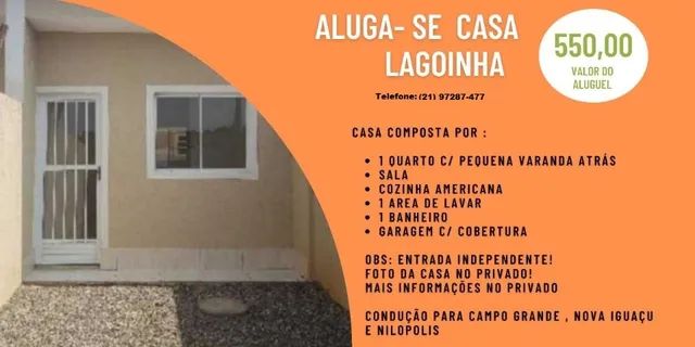 Captação de Casa para locação na Rua Alessandro Pereira da Silva, Lagoinha, Nova Iguaçu, RJ