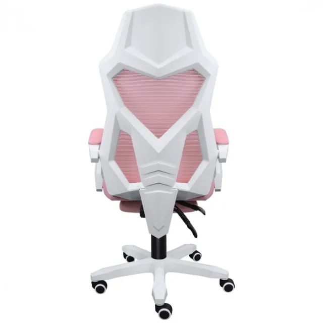 Cadeira Gamer Vinik Rocket Pink/White - WZetta - Foto 3