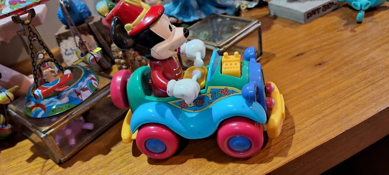Disney MICKEY MOUSE colecionismo 2 carrinhos - Foto 4