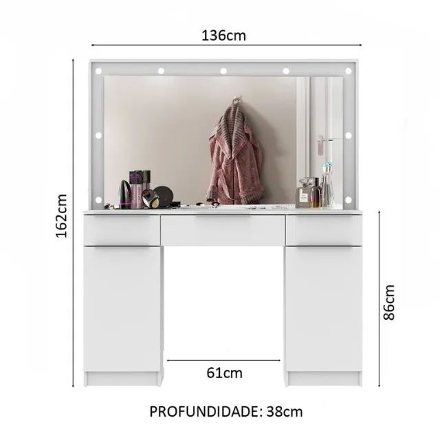 Camarim - Penteadeira - Foto 2