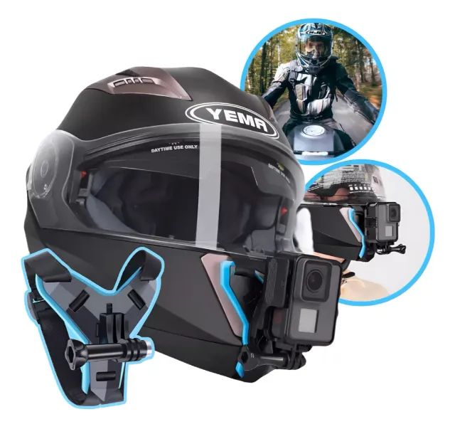 Suporte de Queixo capacetes Gopro Sjcam Osmo 