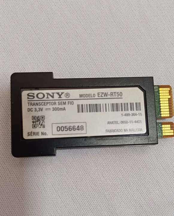Transmissor Sem Fio Sony EZW-RT50 - Transceptor sem fio Home Theater Sony