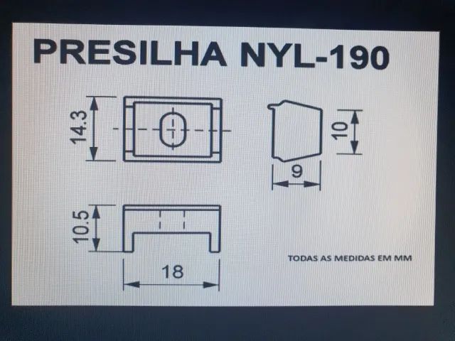 Presilha do arremate NYL 190 - Foto 5