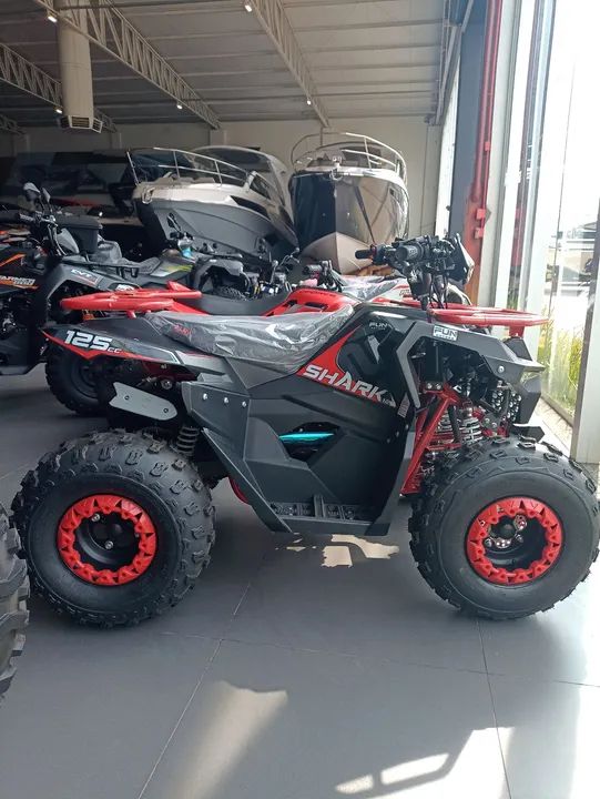 Mini Quadriciclo Shark Fun Motors 125 cc - Foto 7