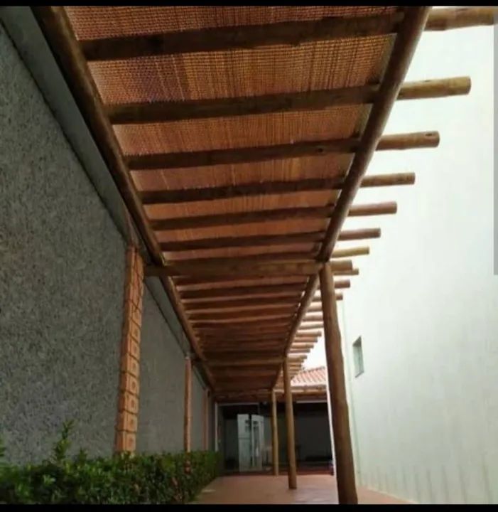 Caramanchão coberta e assoalho  - Foto 3
