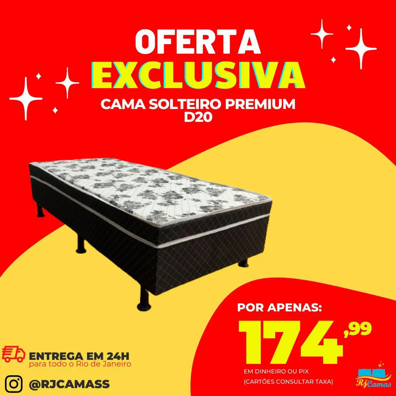 CAMA SOLTEIRO D20
