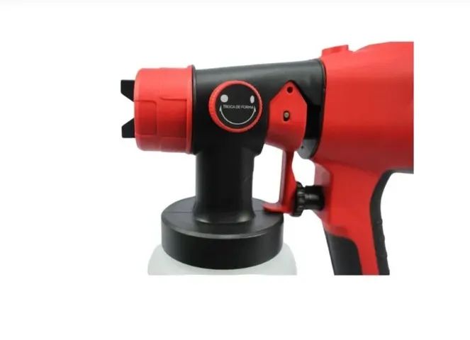 Pistola De Pintura Elétrica Pulverizador Profissional 800W Nakasaki - Fazemos Entregas! - Foto 3