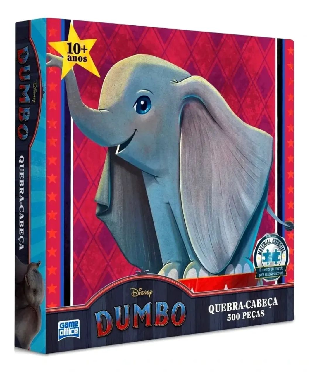 quebra cabeça antigo Dumbo 500 toyster
