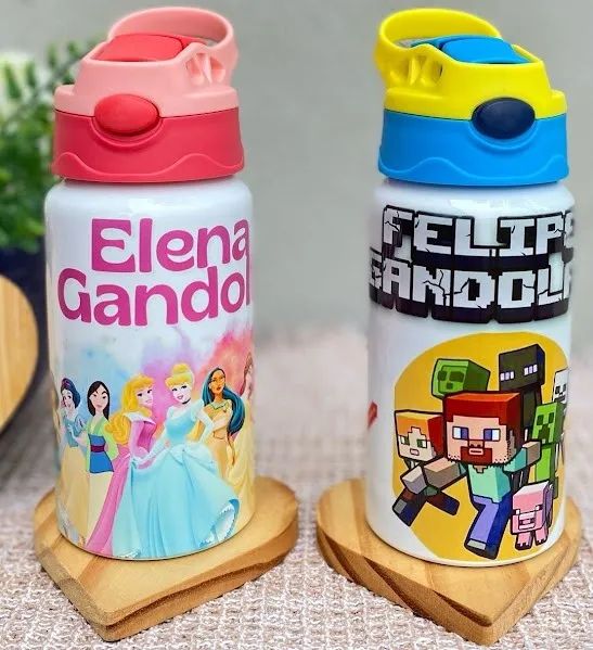 Garrafa infantil volta as aulas