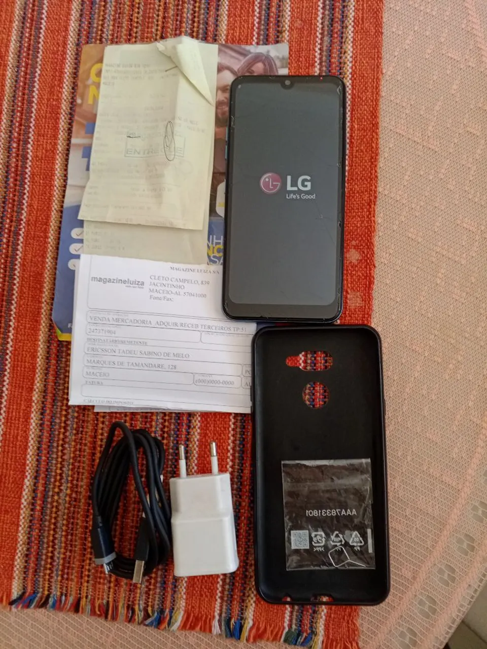Celular LG K10 Novo na Caixa