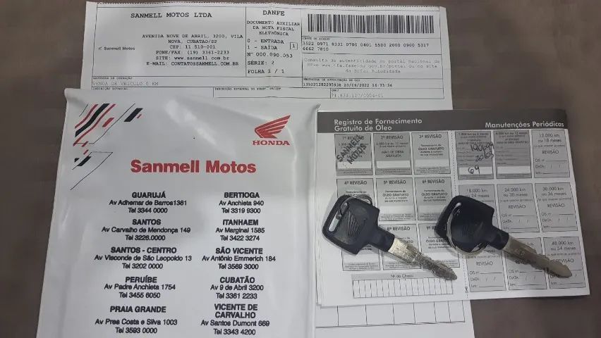 Biz 125 2023 Flex 590km Única Dona R$16.900,00 Novíssima Nota Fiscal Manual Chave Reserva - Foto 2