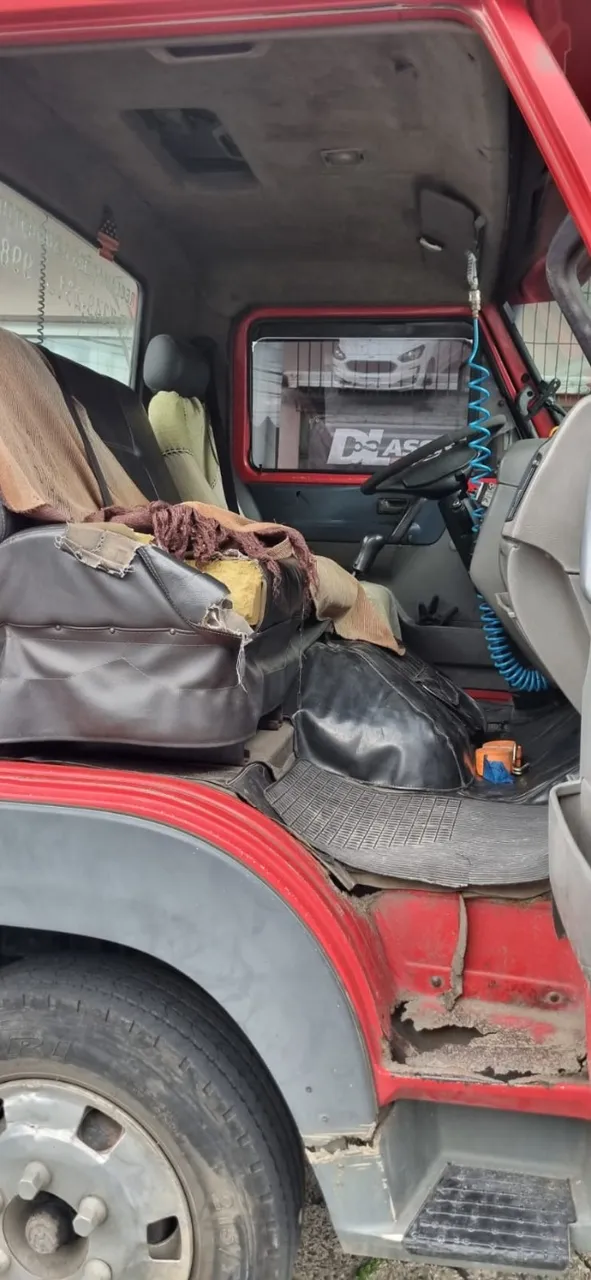 MELHOR QUE DORMIR NO VOLANTE! Sofá cama banco carona p caminhão 3/4