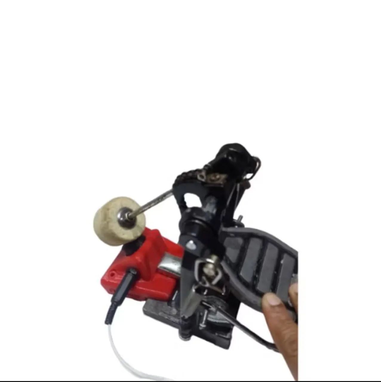 PAD bumbo bateria eletrônica para pedal comum  - Foto 5