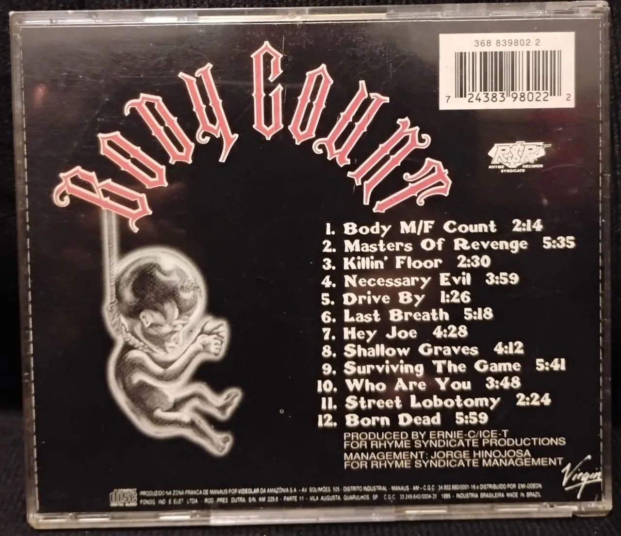 CD Body Count - Born Dead - Foto 2