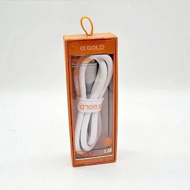 Cabo Usb para Iphone Lighting de Alta densidade Grosso 5.0A a'Gold