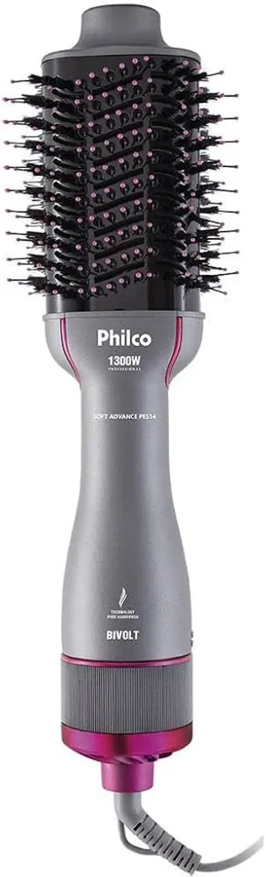 Escova Secadora Philco Soft Advance 1300W - Bivolt