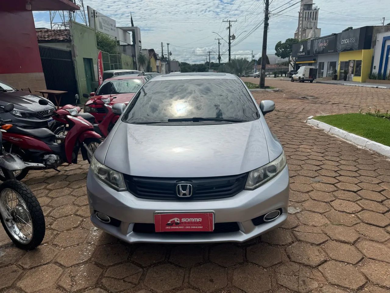 Civic 2012 Exs 1,8 aut com teto sem detalhe $67,800 - Foto 5