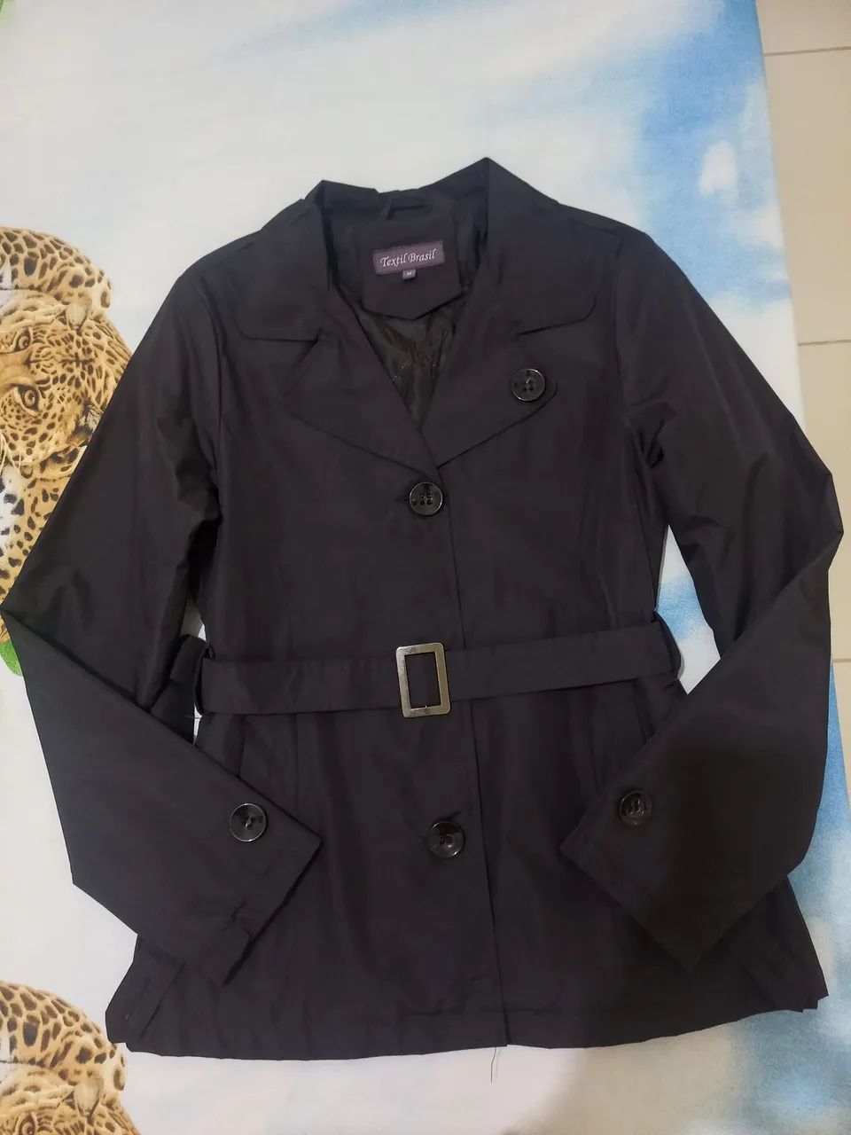Casaco feminino preto