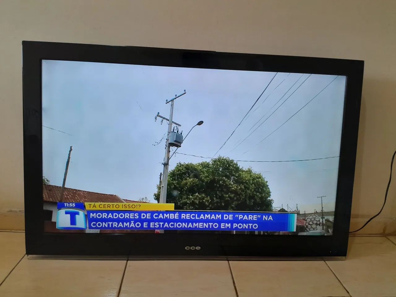 TV LCD 47 polegadas CCE Já é digital 