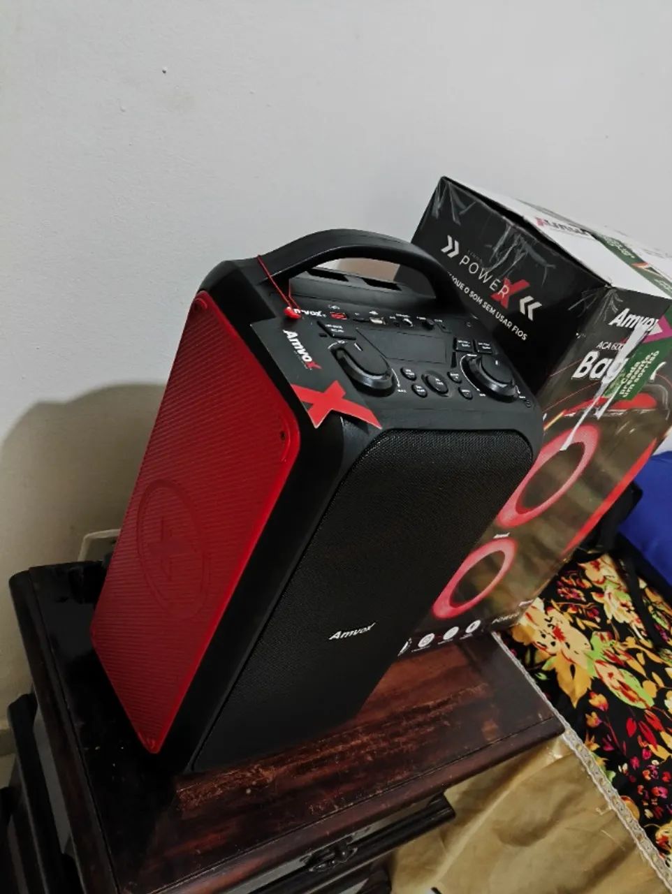Caixa de Som Amvox Bagvox + Garantia - Foto 4