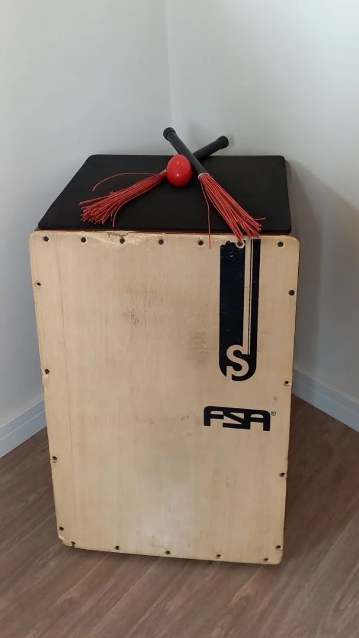 Cajon Eletroacústico Fsa Standard Fs2501 - Foto 2