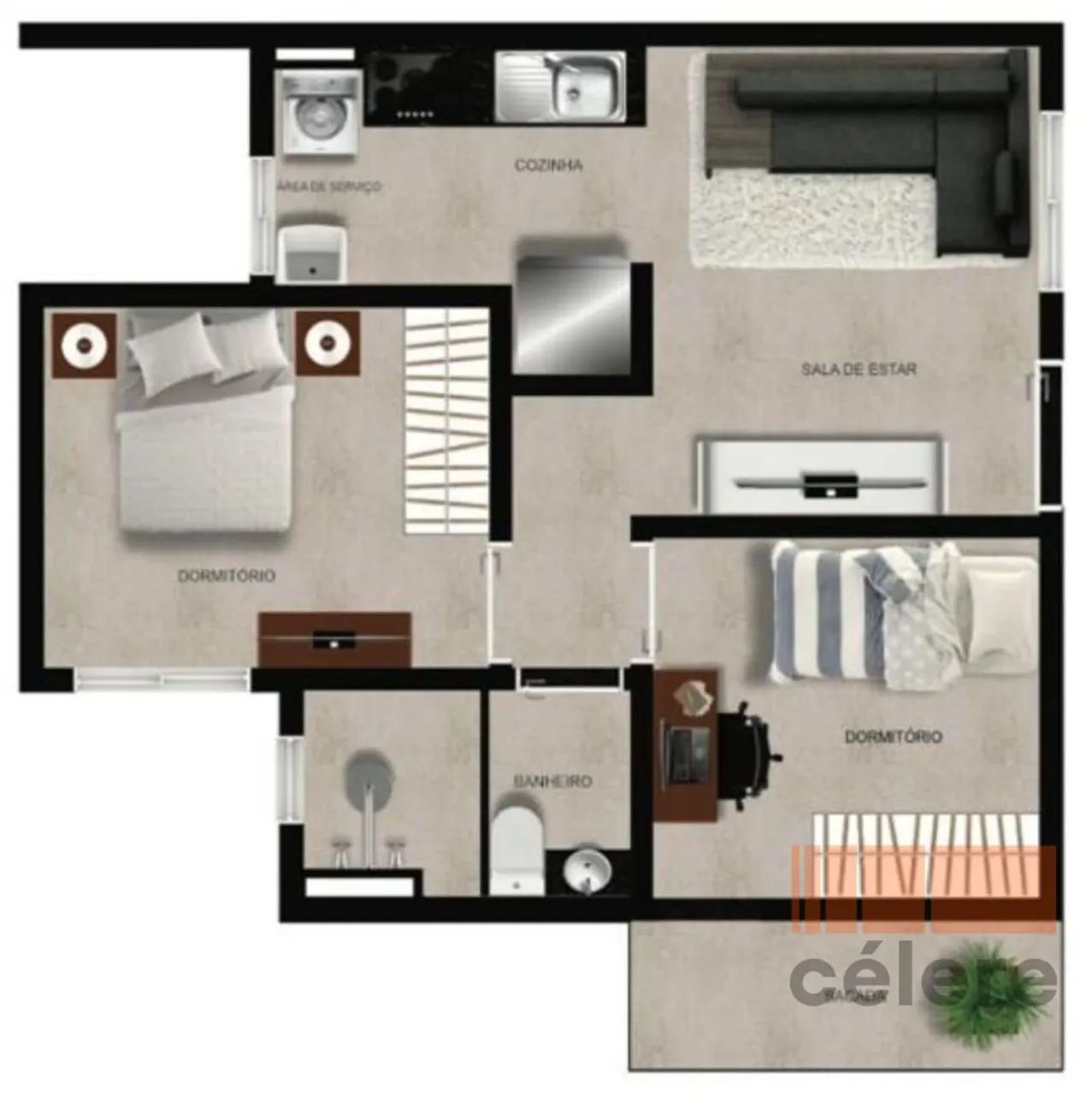 Apartamento com 2 dormitórios à venda, 42 m² por R$ 301.550,00 - Água Rasa - São Paulo/SP - Foto 5