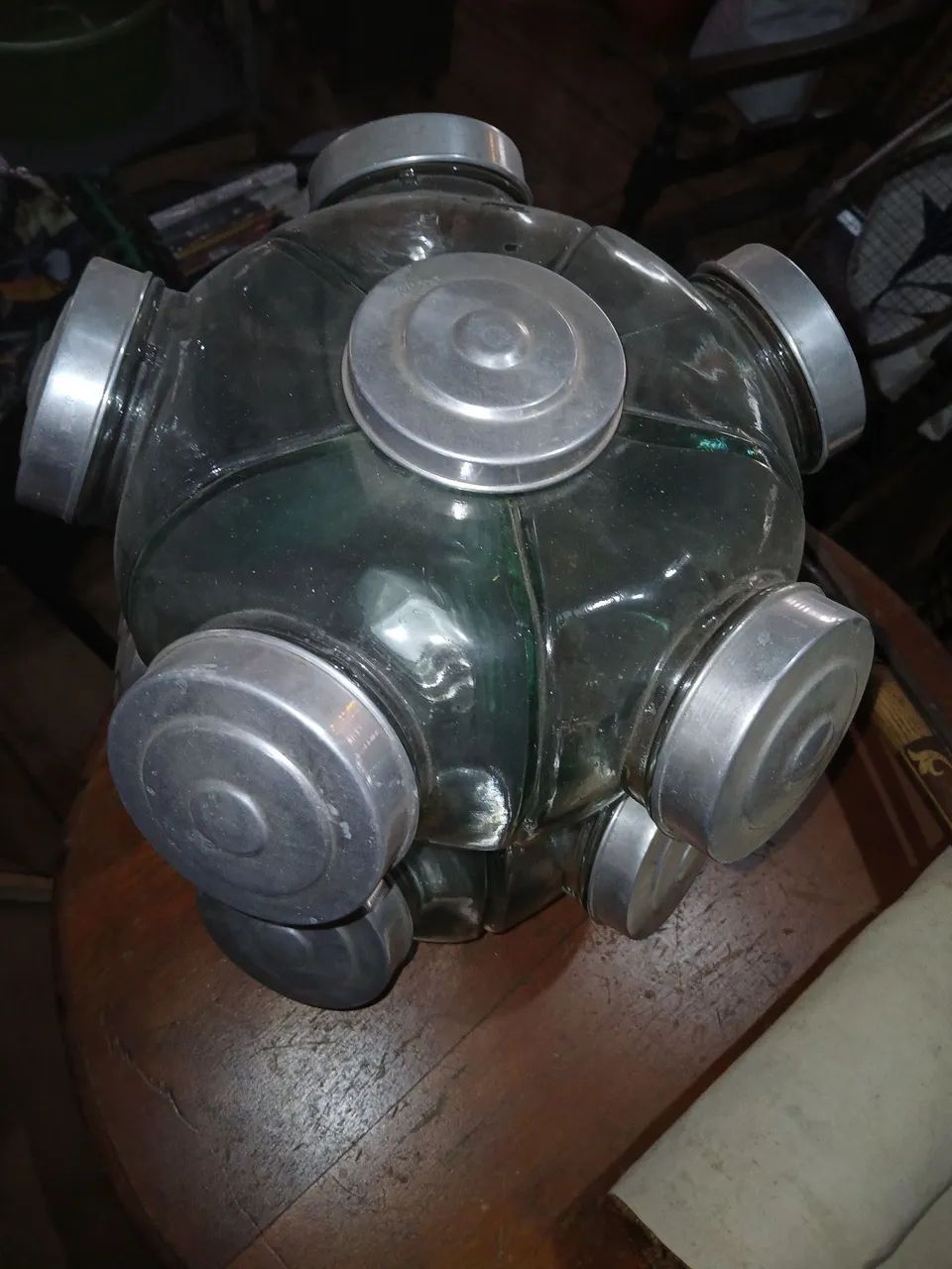 BALEIRO DE 2 ANDARES giratório de vidro - Foto 6