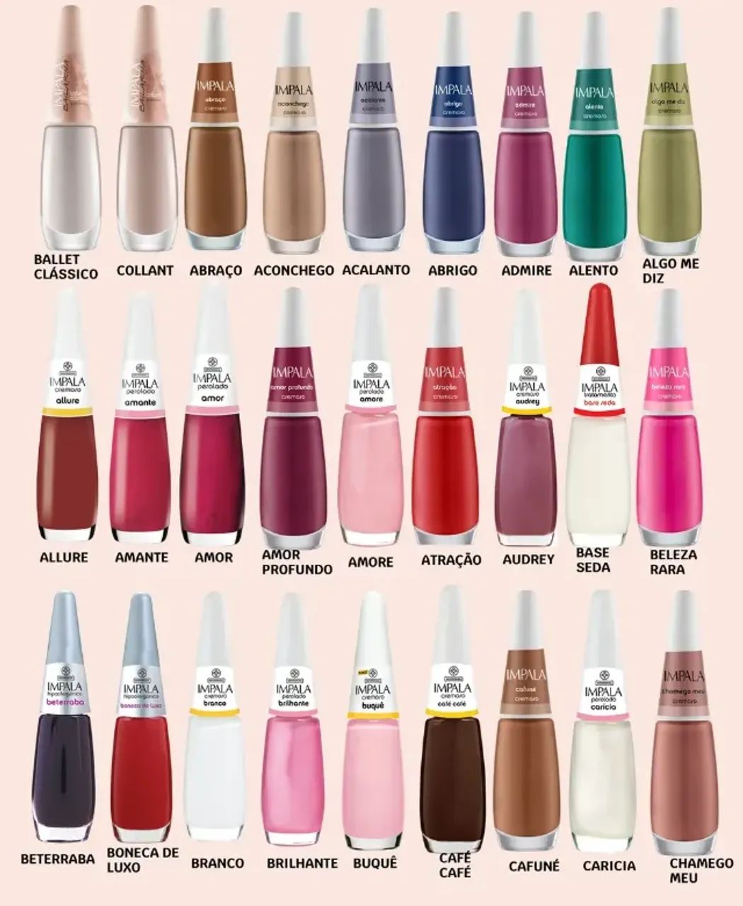 Kit Adesivos Para Unha + 20 Esmaltes Impala Original - Foto 4