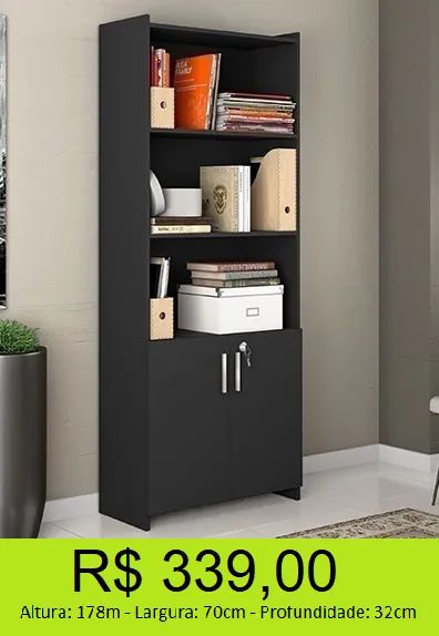 Multi uso para escritório duas portas