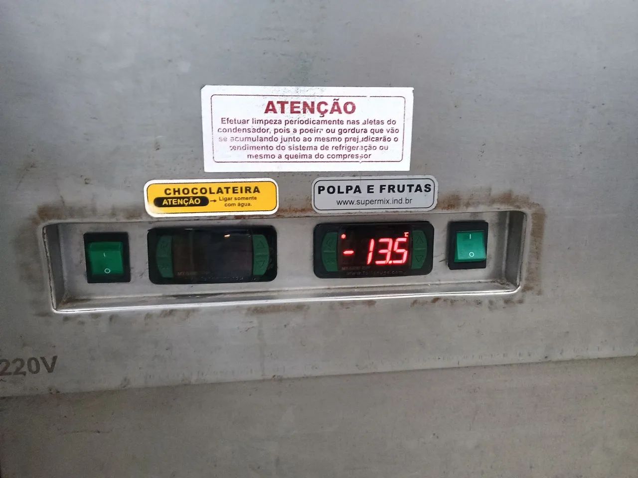 Balcão Preparo Açaí Inox Super Mix - Foto 6