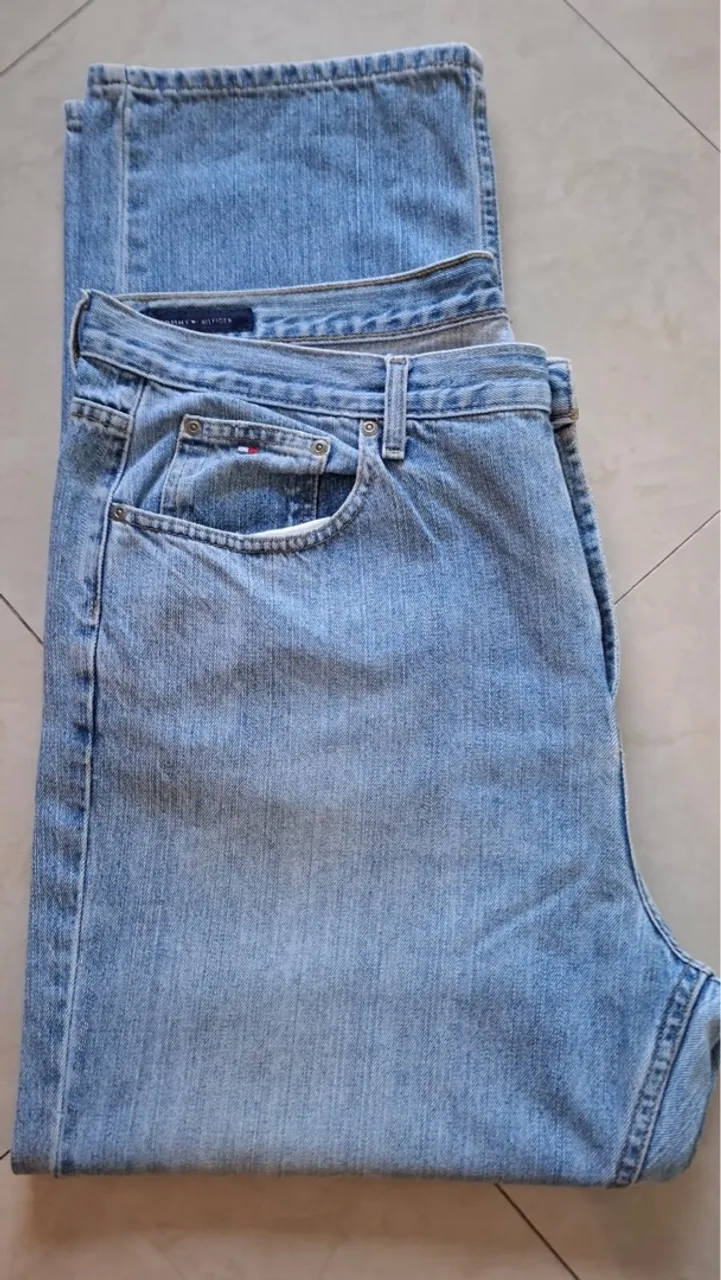 Calça Jeans Tommy Hilfiger - Azul Claro