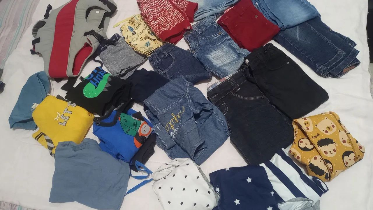 Lote de Roupas de Bebê Diversas Peças! Roupas para Bebês
