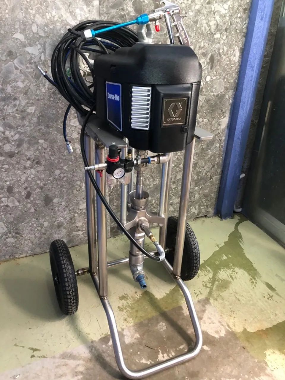 Torro maquina de pintura airless graco x40 pneumatica