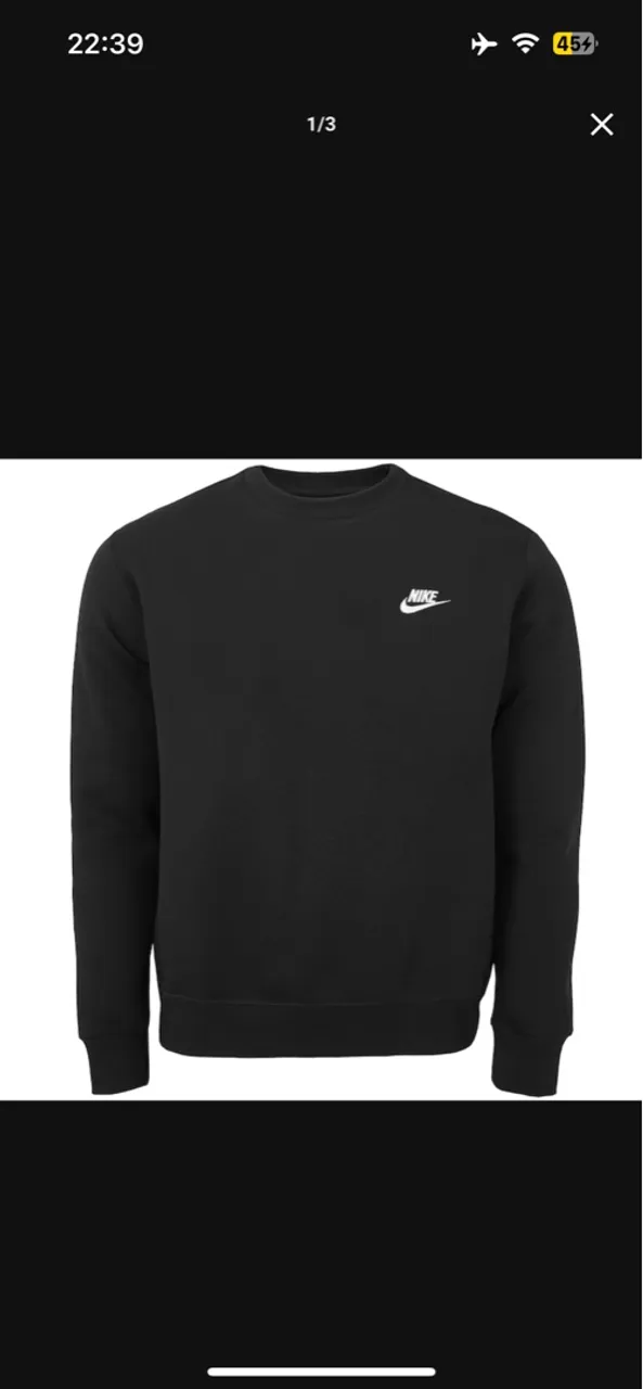 Moletom Nike Masculino Preto