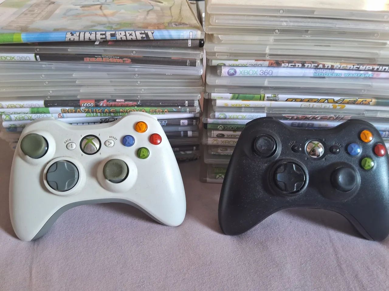 Controles originais xbox 360 - jogos paralelos - Foto 2
