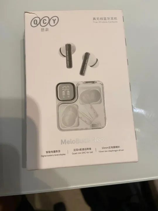 Fone Bluetooth Qcy T31 Melobuds Neo 5.3 Conexão Multiponto Cor Branco - Foto 4