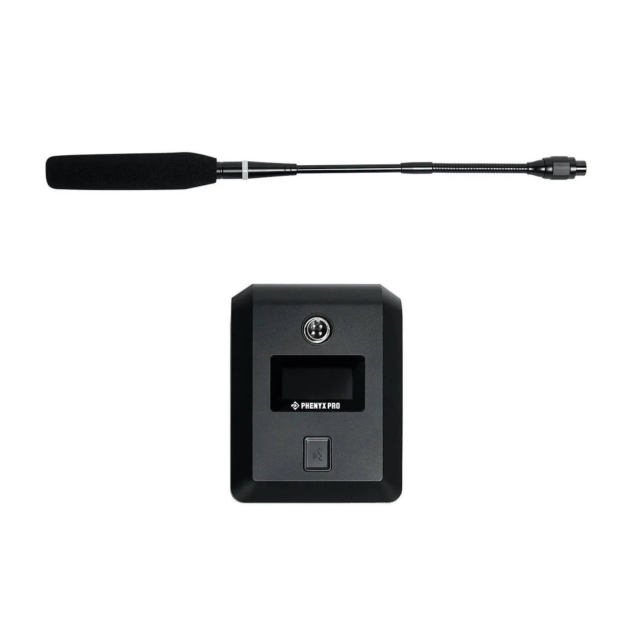 Sistema de Microfone Sem Fio Gooseneck para Conferências Phenyx Pro PTC-4<br> - Foto 5