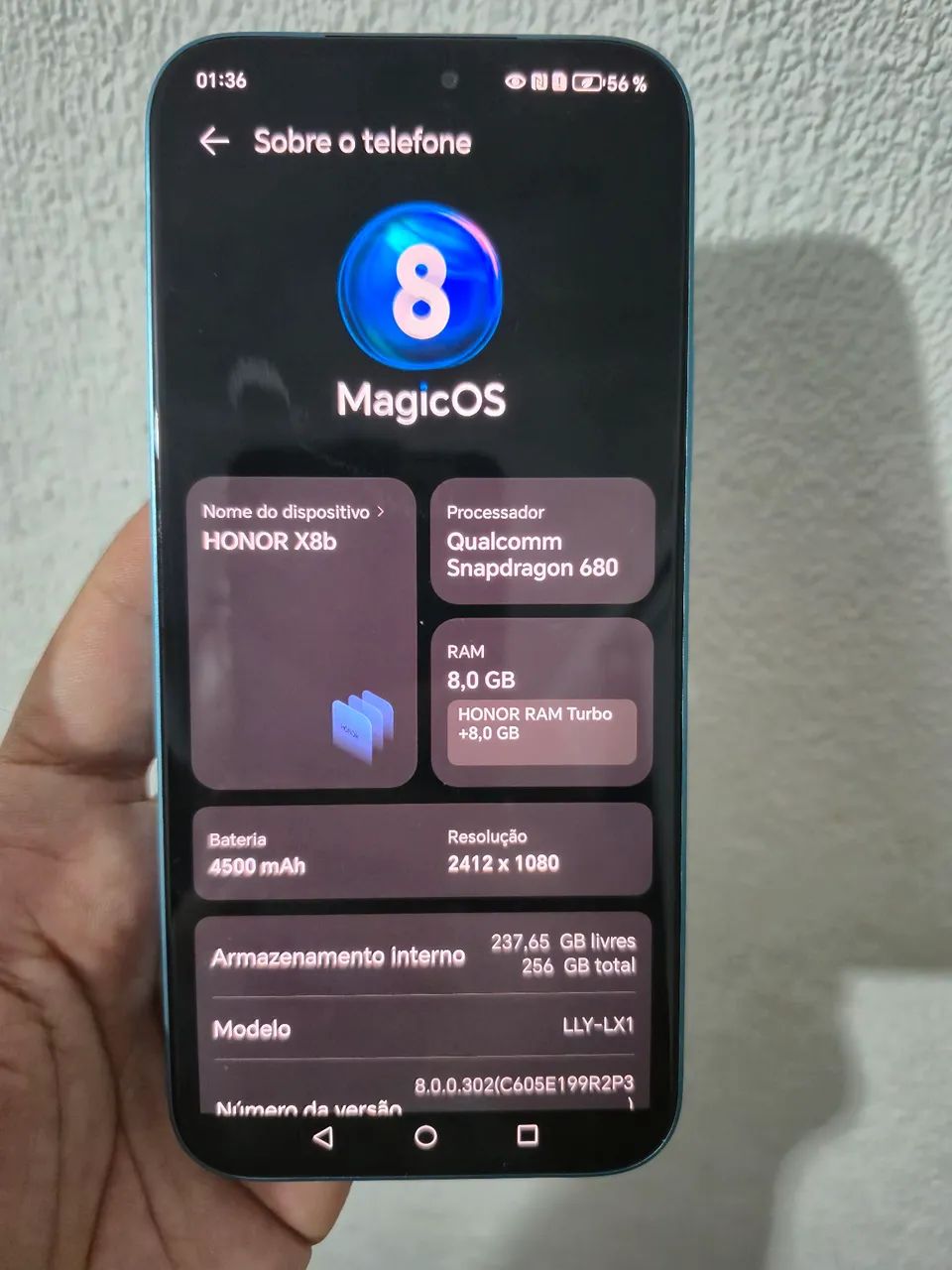 Honor X8b 256gb 8gb ram - Foto 3