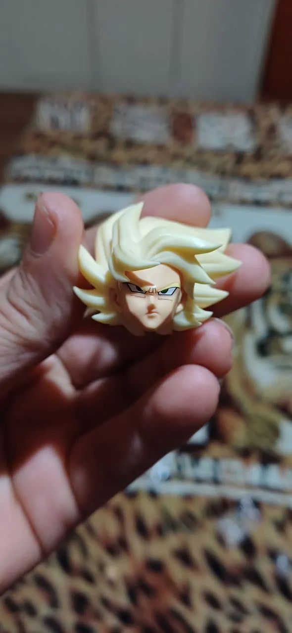Head (Cabeça) Goku SuperSaiyajin Original