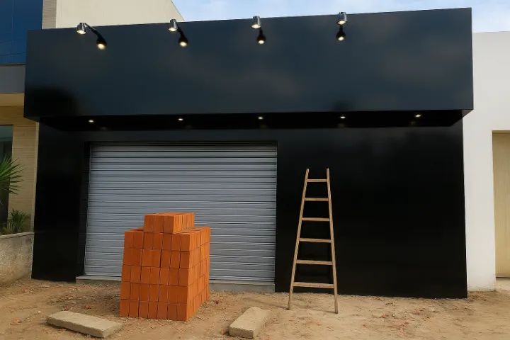 Projeto de Fachada em ACM - Foto 4