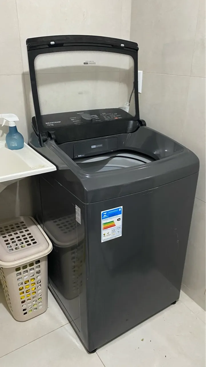 Máquina de Lavar Brastemp 13kg Inteligente 12 programas de lavagem