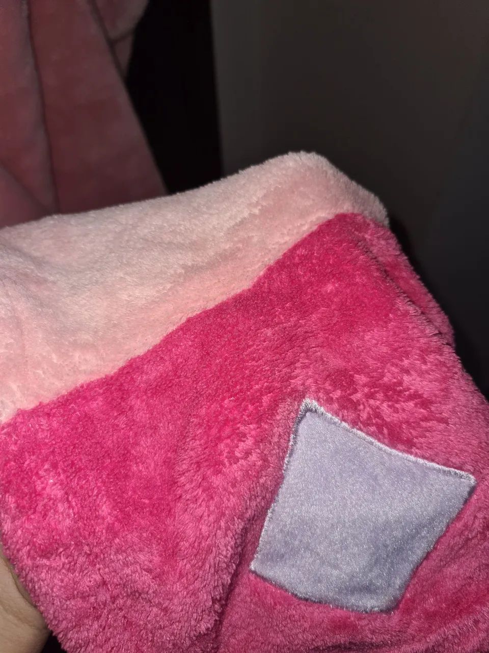 Manta com Capuz Infantil Rosa - Princesa - Foto 5