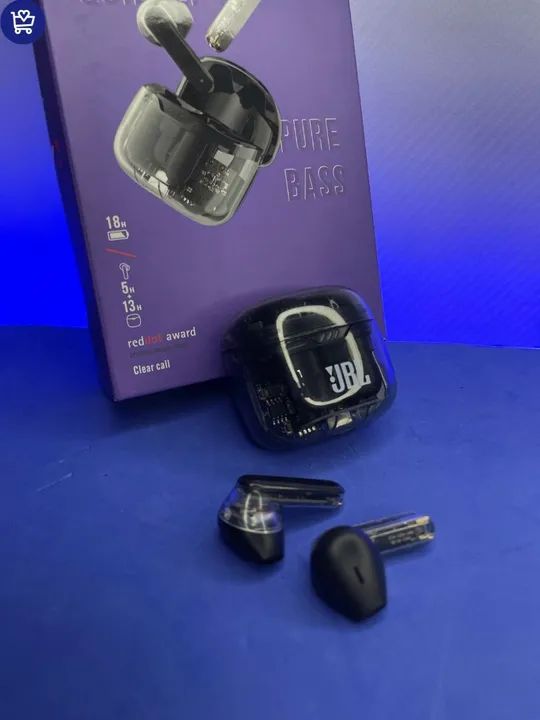 Fone de Ouvido JBL TWS com Pure Bass