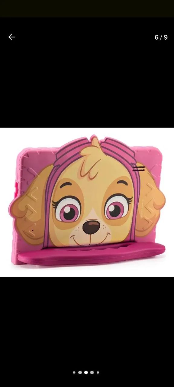 Tablet Infantil Rosa - Desenhos e Jogos - Foto 2